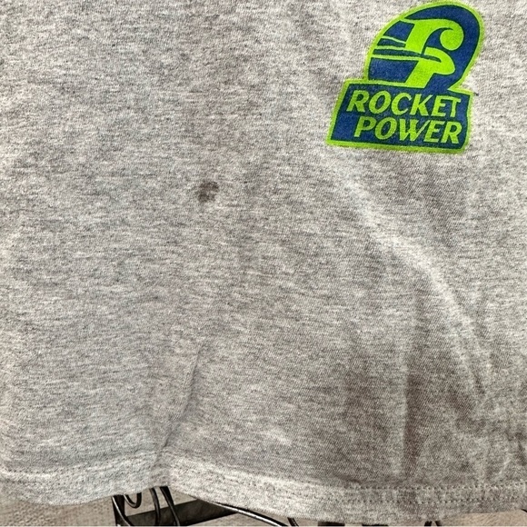 Nickelodeon grey character graphic print crew neck t shirt size L - Picture 4 of 9